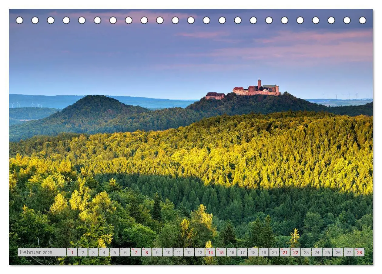 Bild: 9783457752494 | Thüringen Freistaat in Deutschlands Mitte (Tischkalender 2026 DIN...