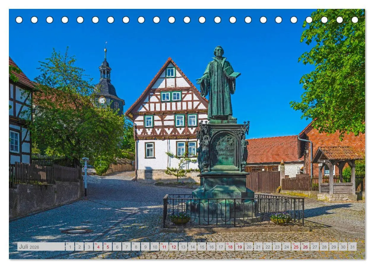 Bild: 9783457752494 | Thüringen Freistaat in Deutschlands Mitte (Tischkalender 2026 DIN...