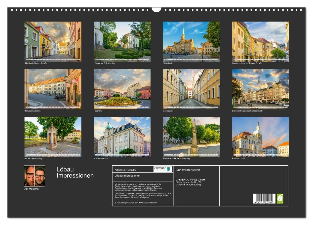 Bild: 9783457822494 | Löbau Impressionen (Wandkalender 2026 DIN A2 quer), CALVENDO...