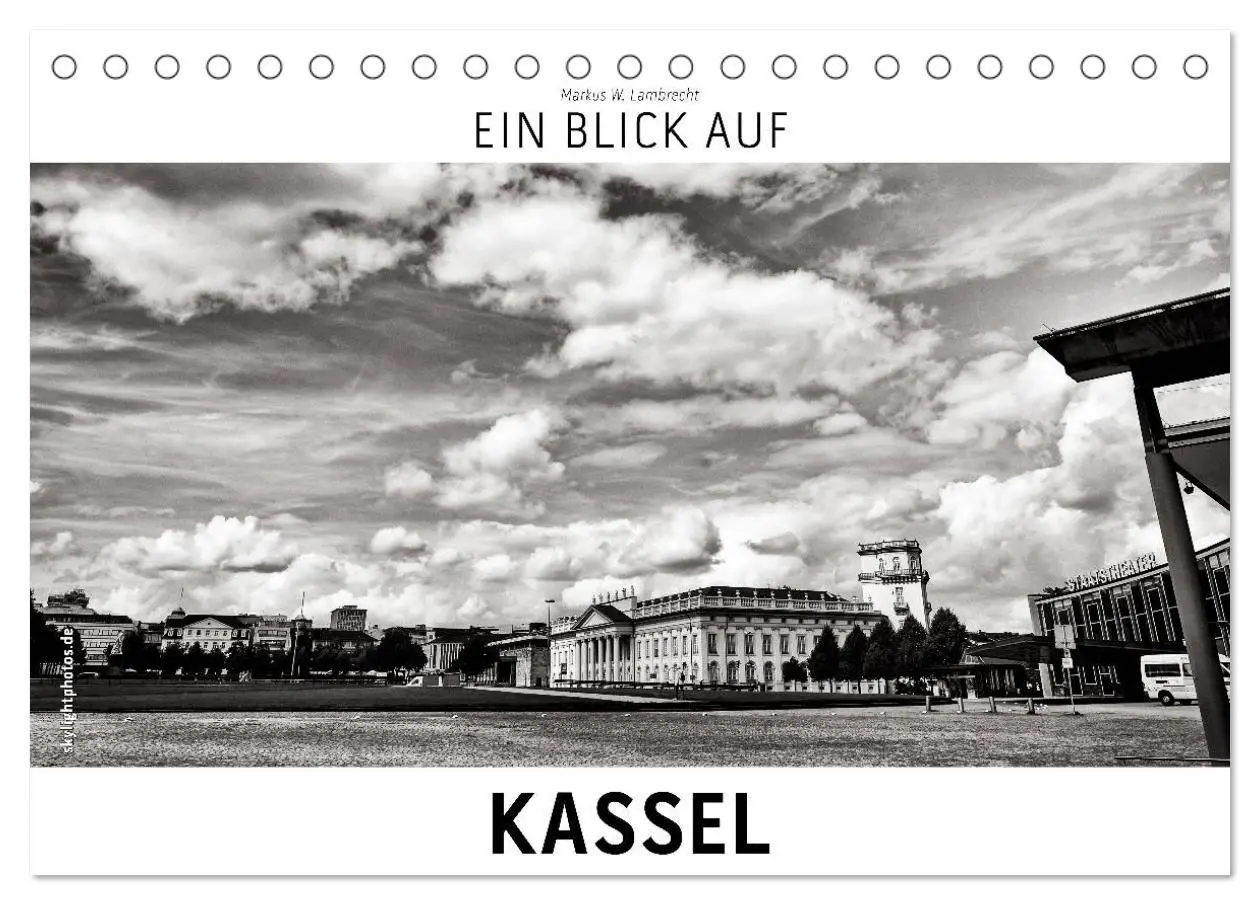 Cover: 9783516082494 | Ein Blick auf Kassel (Tischkalender 2026 DIN A5 quer), CALVENDO...