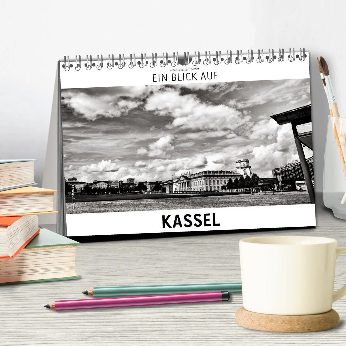 Bild: 9783516082494 | Ein Blick auf Kassel (Tischkalender 2026 DIN A5 quer), CALVENDO...