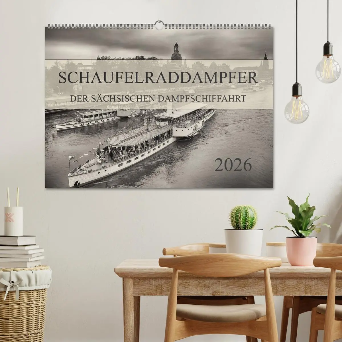 Bild: 9783516152494 | Schaufelraddampfer der Sächsischen Dampfschiffahrt (Wandkalender...