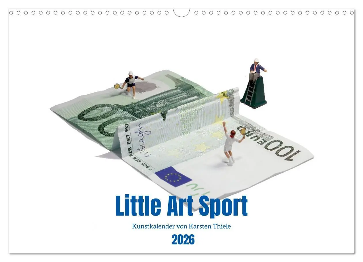 Cover: 9783516602494 | Little Art Sport Kunstkalender (Wandkalender 2026 DIN A3 quer),...