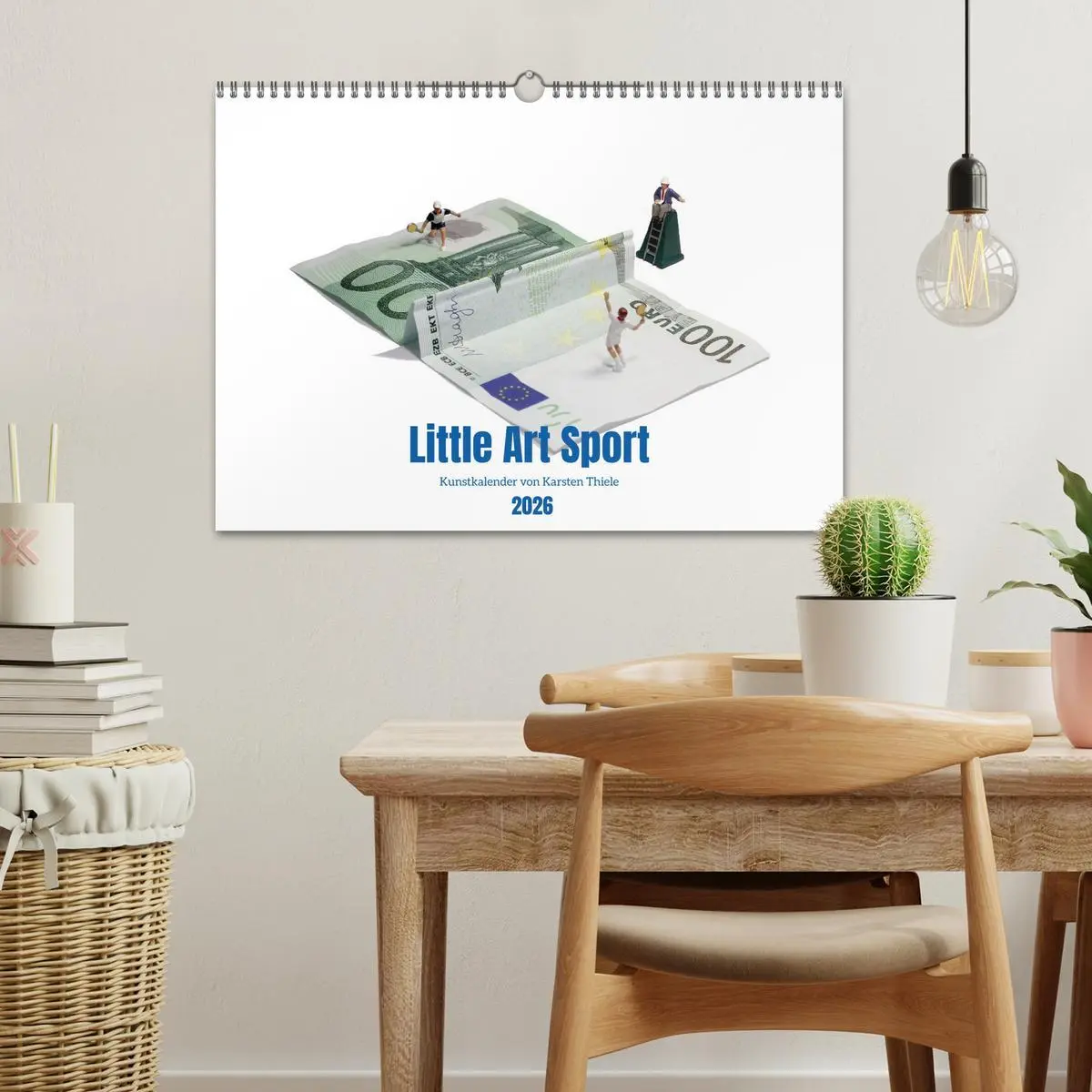 Bild: 9783516602494 | Little Art Sport Kunstkalender (Wandkalender 2026 DIN A3 quer),...