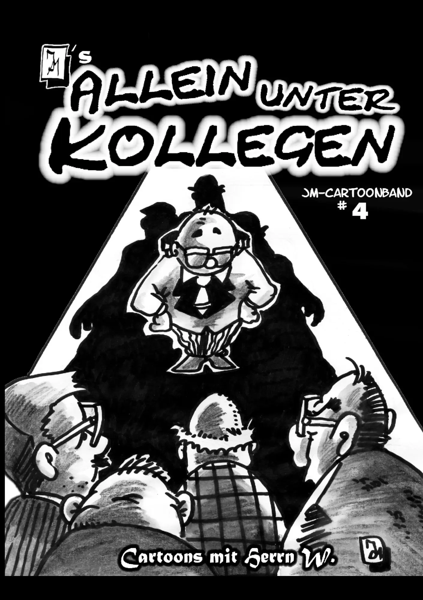 Cover: 9783732282494 | JM's ALLEIN UNTER KOLLEGEN | Cartoons mit Herrn W. | Jürgen Mertens