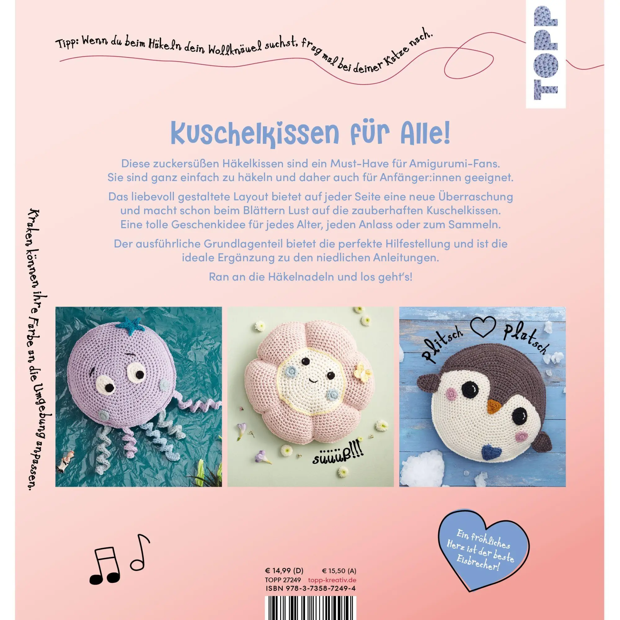 Bild: 9783735872494 | Supersüße Amigurumi-Kissen häkeln | Zum Liebhaben und Verschenken