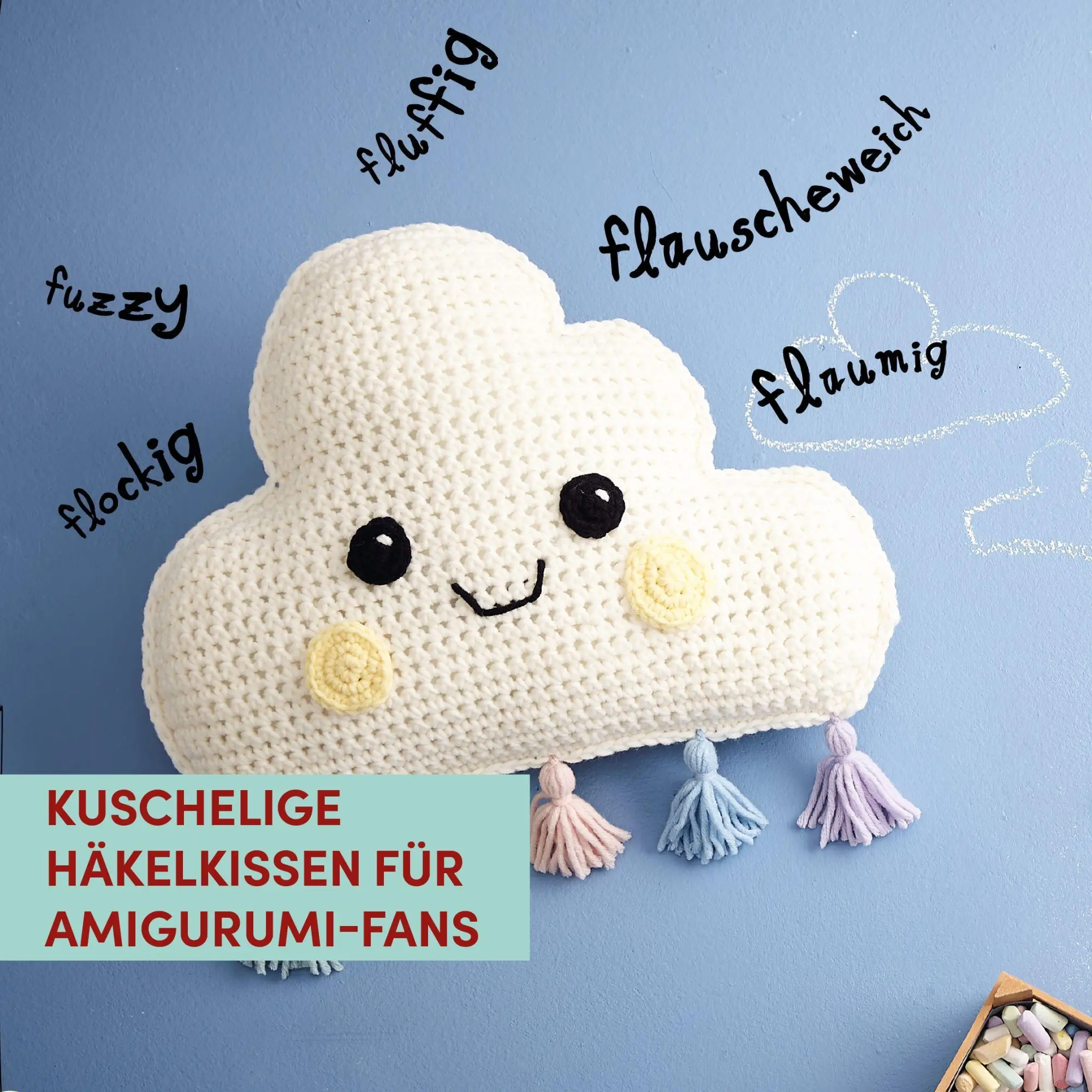 Bild: 9783735872494 | Supersüße Amigurumi-Kissen häkeln | Zum Liebhaben und Verschenken