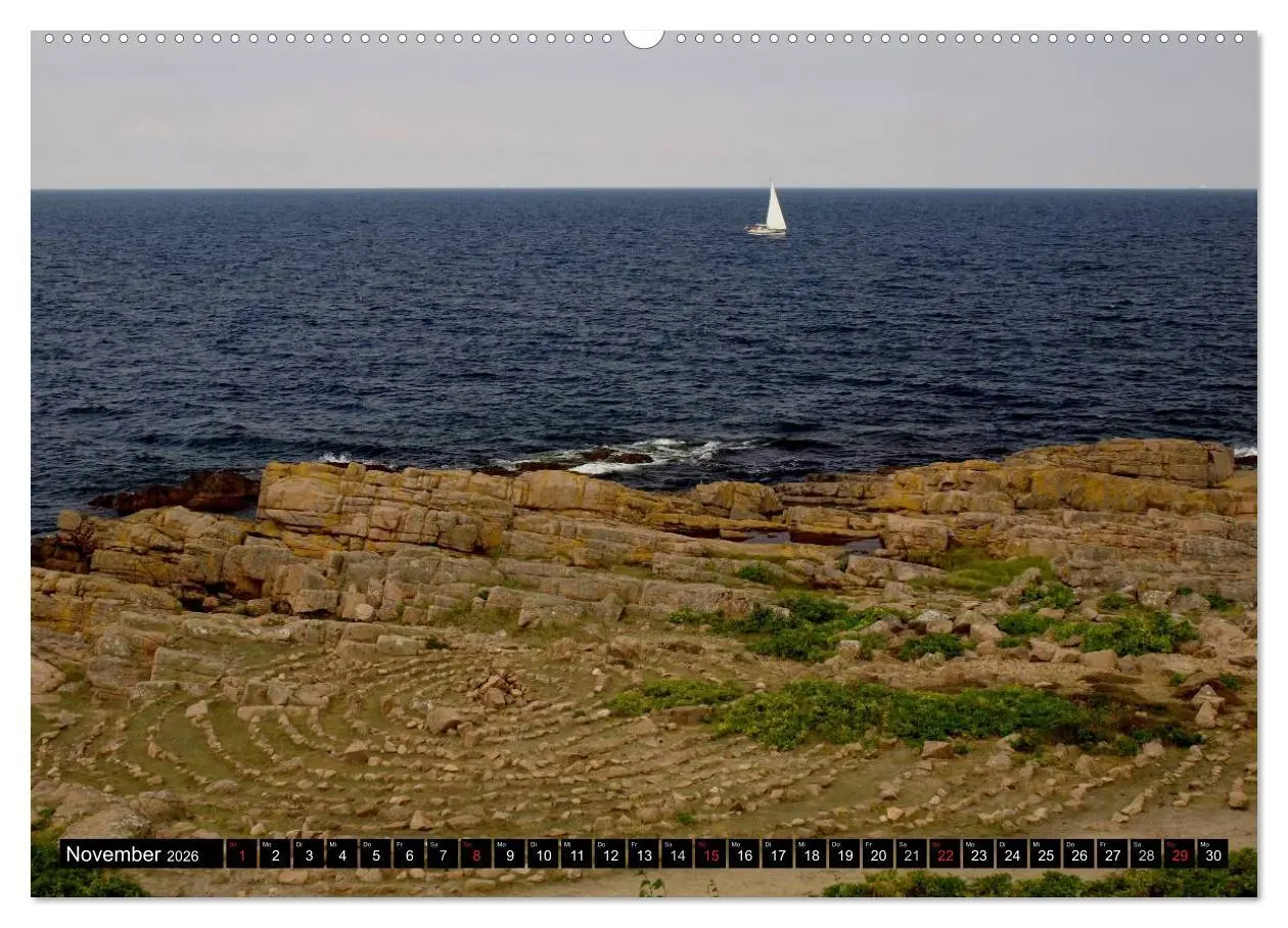 Bild: 9783516072594 | Bornholm - Dänemark (hochwertiger Premium Wandkalender 2026 DIN A2...