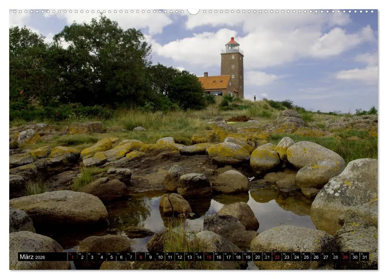 Bild: 9783516072594 | Bornholm - Dänemark (hochwertiger Premium Wandkalender 2026 DIN A2...