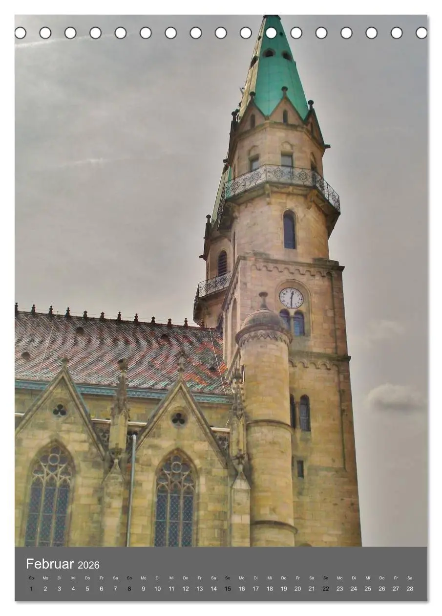 Bild: 9783516452594 | Kirchen und Klöster in Deutschland (Tischkalender 2026 DIN A5...