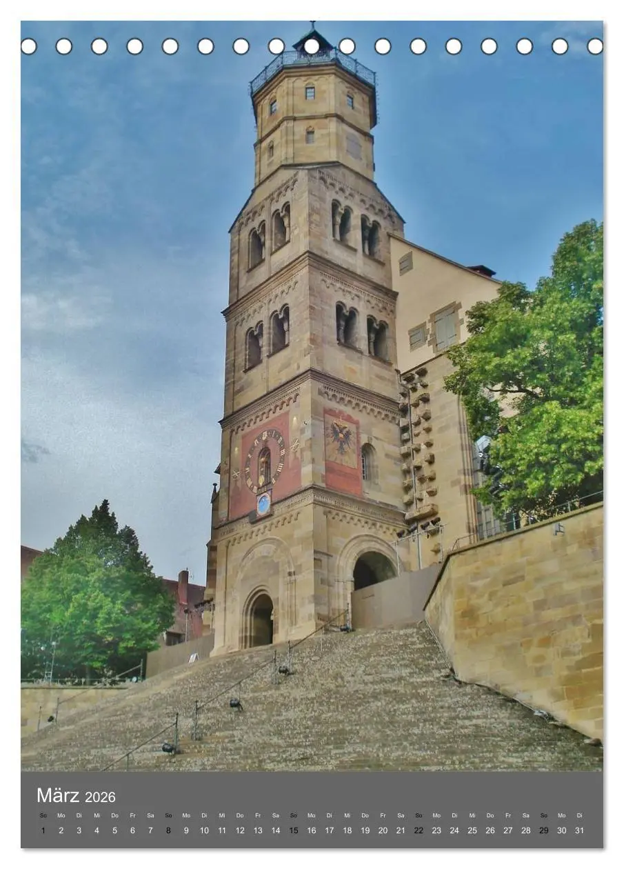 Bild: 9783516452594 | Kirchen und Klöster in Deutschland (Tischkalender 2026 DIN A5...