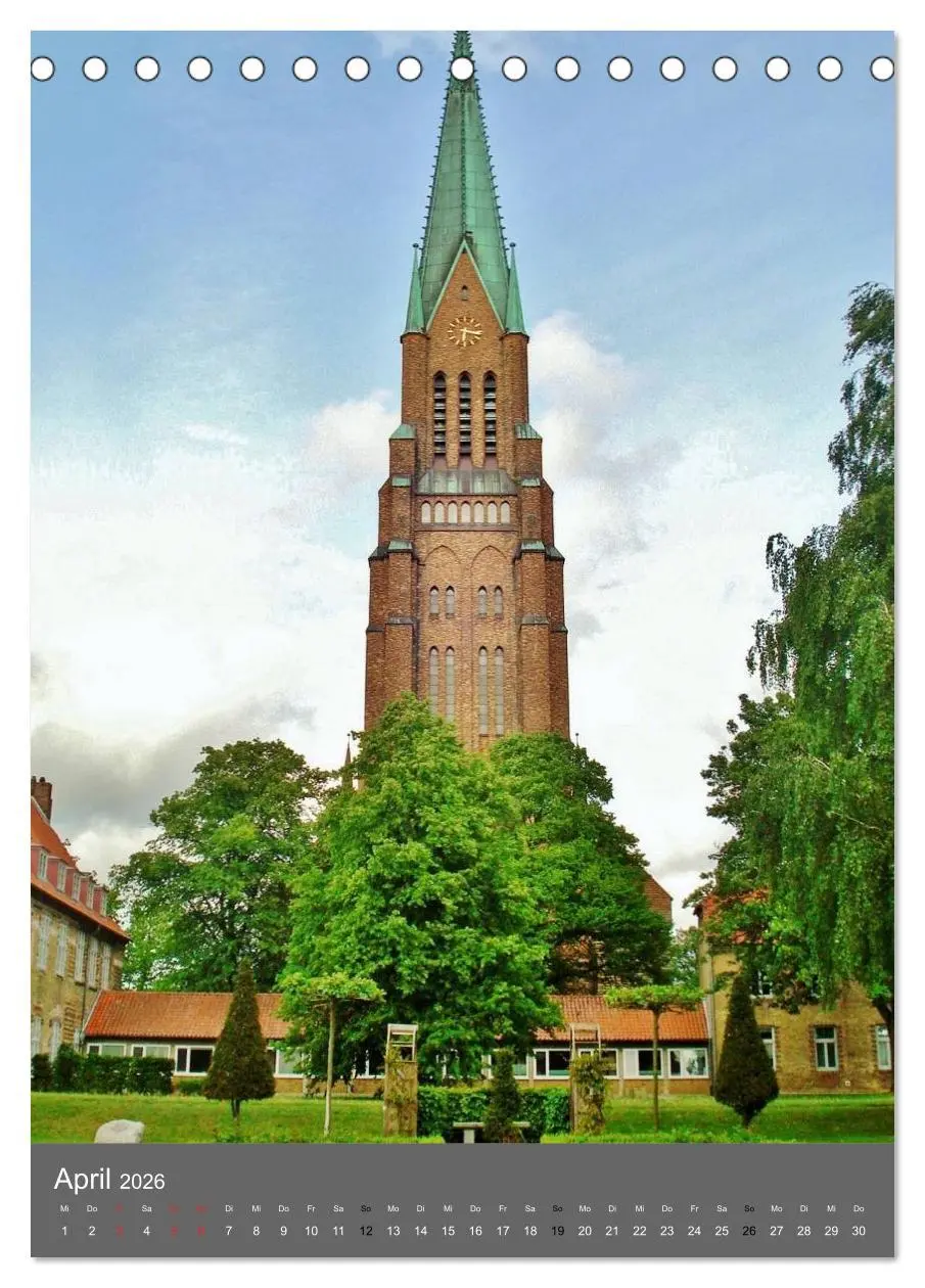 Bild: 9783516452594 | Kirchen und Klöster in Deutschland (Tischkalender 2026 DIN A5...