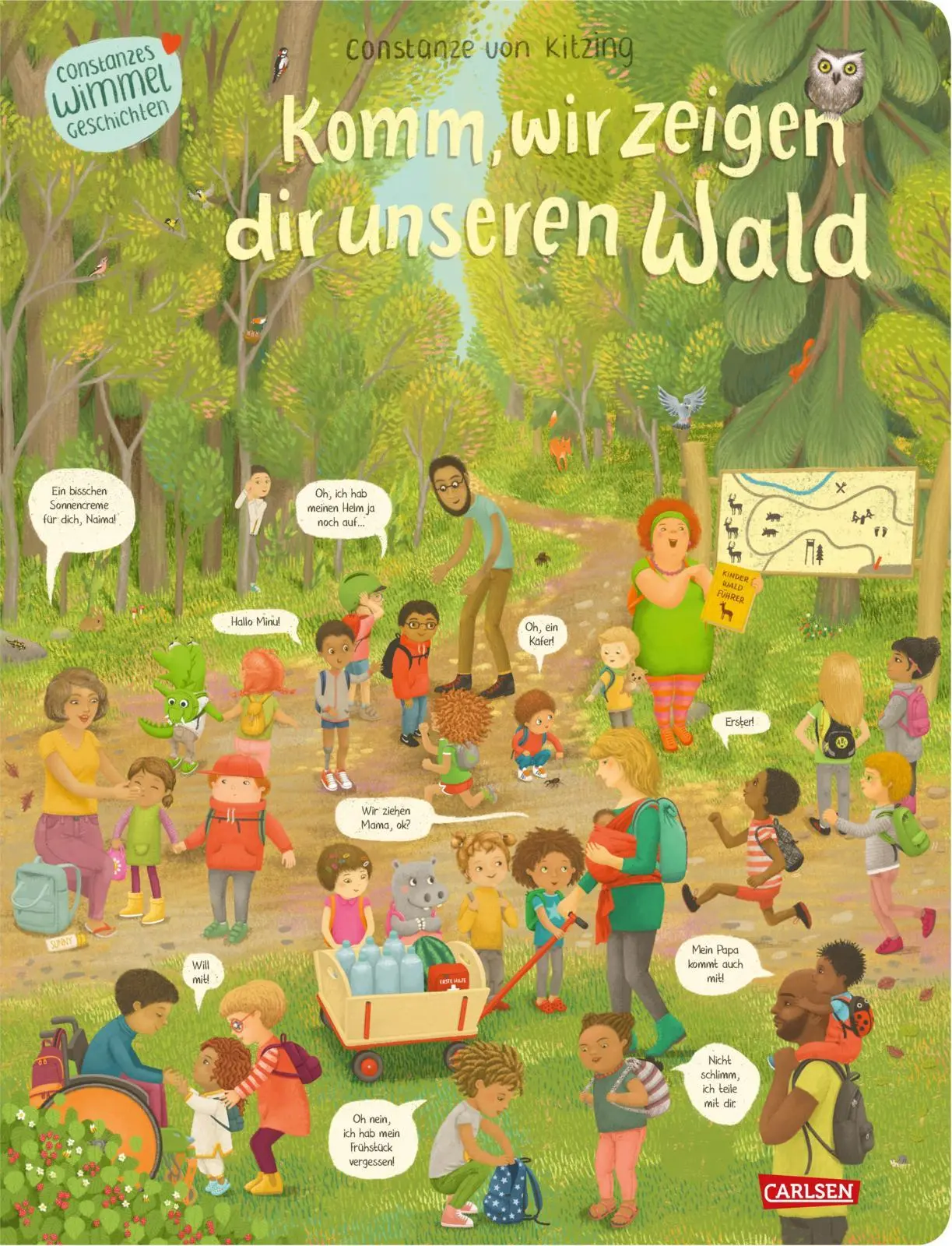 Cover: 9783551172594 | Komm, wir zeigen dir unseren Wald (Constanze von Kitzings...