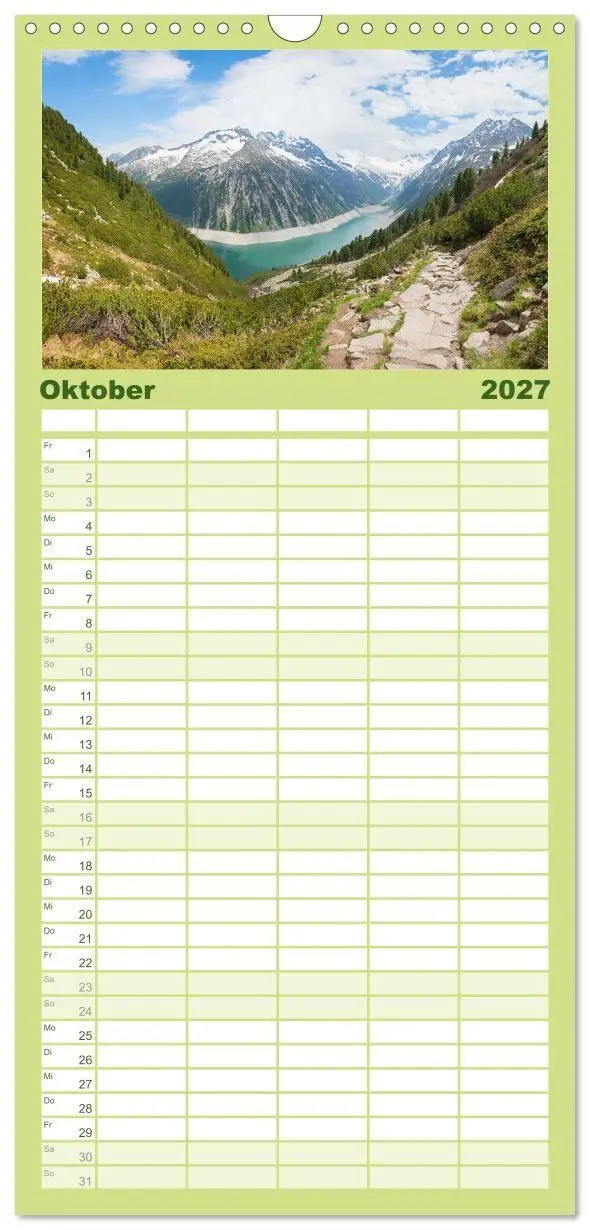 Bild: 9783594292594 | Familienplaner 2027 - Zillertal - Bergidylle rund um Mayrhofen 2027...