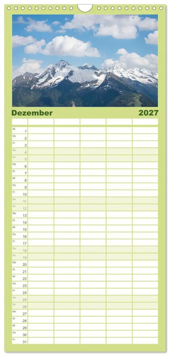 Bild: 9783594292594 | Familienplaner 2027 - Zillertal - Bergidylle rund um Mayrhofen 2027...