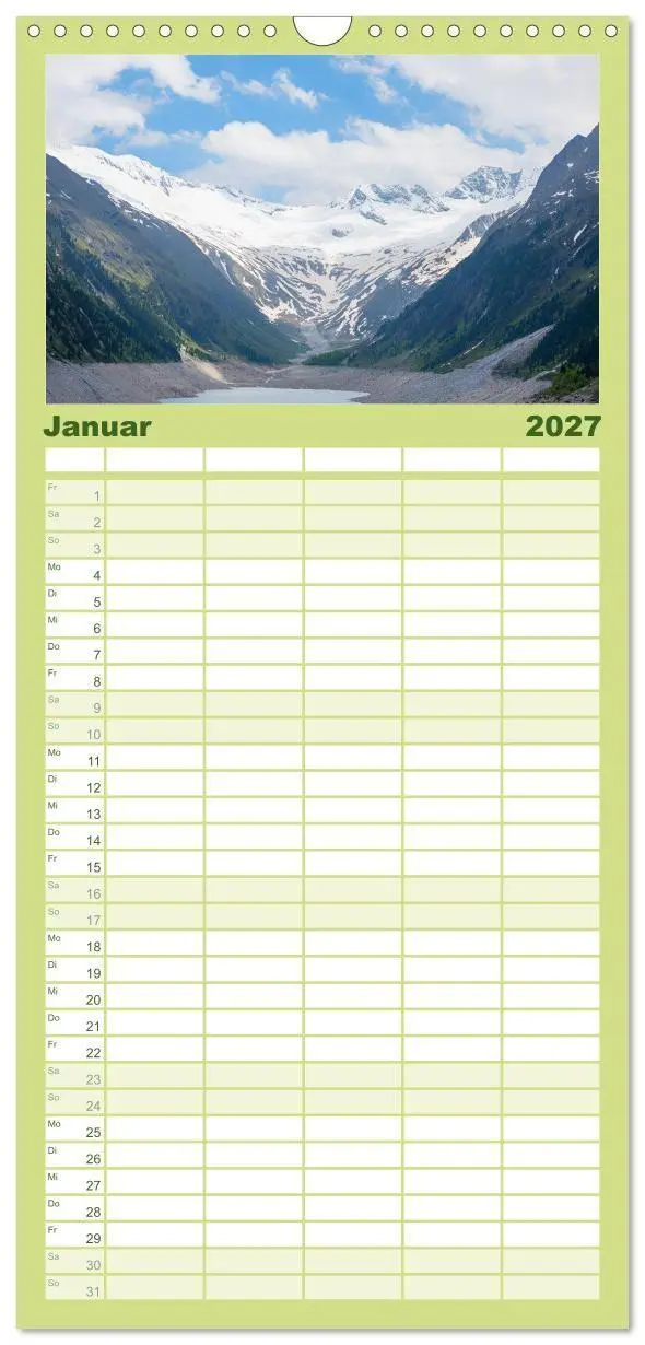 Bild: 9783594292594 | Familienplaner 2027 - Zillertal - Bergidylle rund um Mayrhofen 2027...