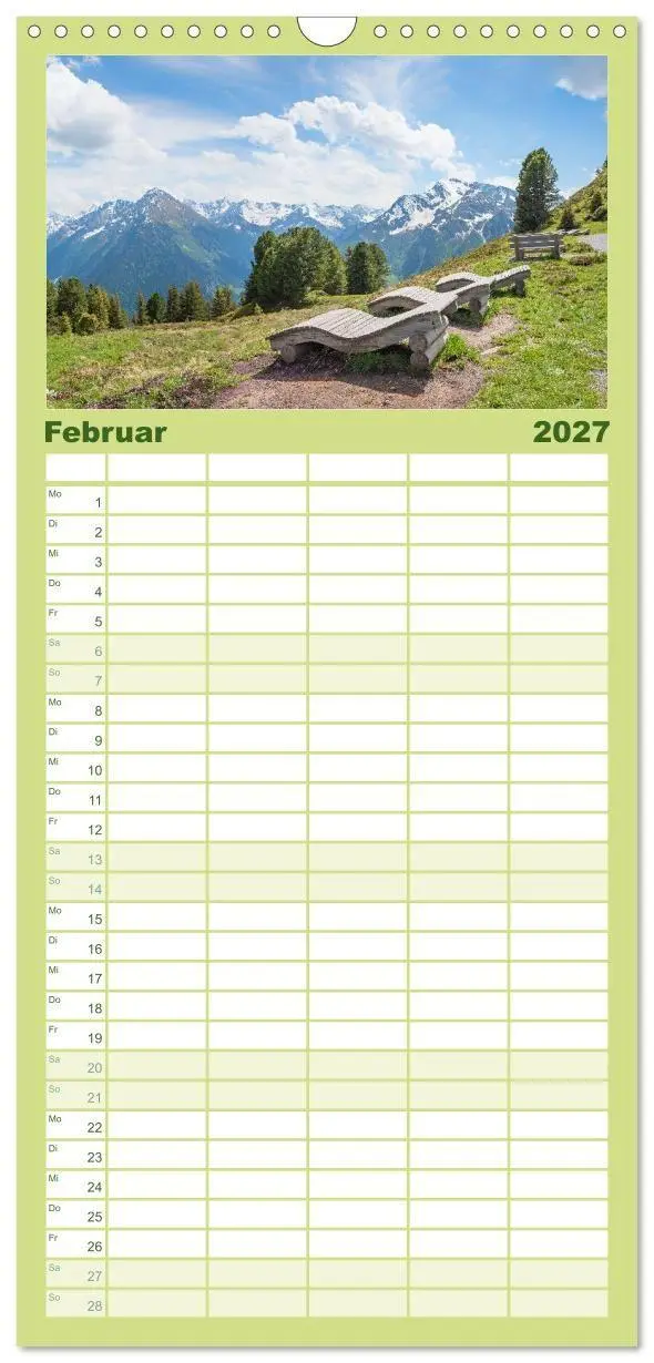 Bild: 9783594292594 | Familienplaner 2027 - Zillertal - Bergidylle rund um Mayrhofen 2027...