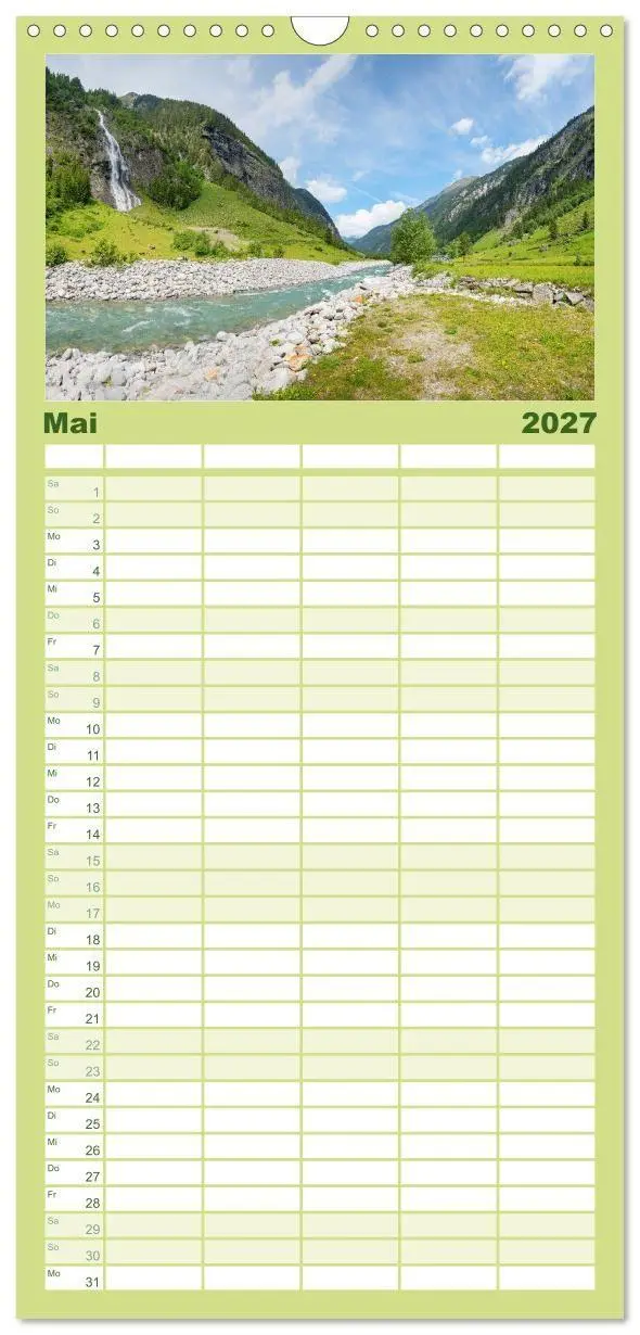 Bild: 9783594292594 | Familienplaner 2027 - Zillertal - Bergidylle rund um Mayrhofen 2027...