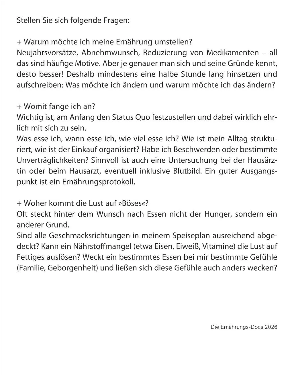 Bild: 9783756412594 | Die Ernährungs-Docs - Gesund durch das Jahr Tagesabreißkalender 2026