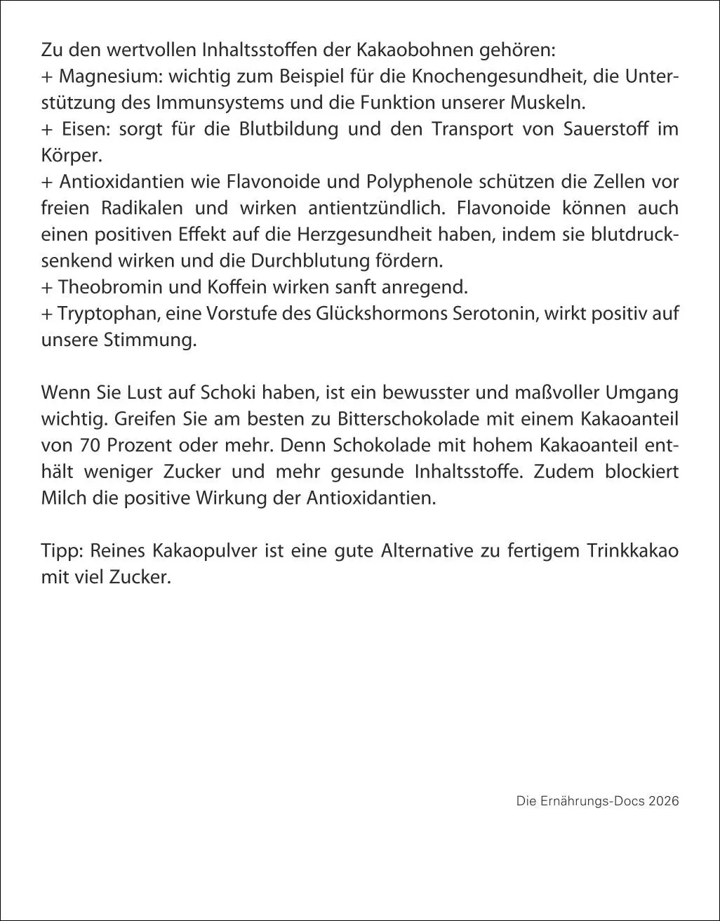 Bild: 9783756412594 | Die Ernährungs-Docs - Gesund durch das Jahr Tagesabreißkalender 2026