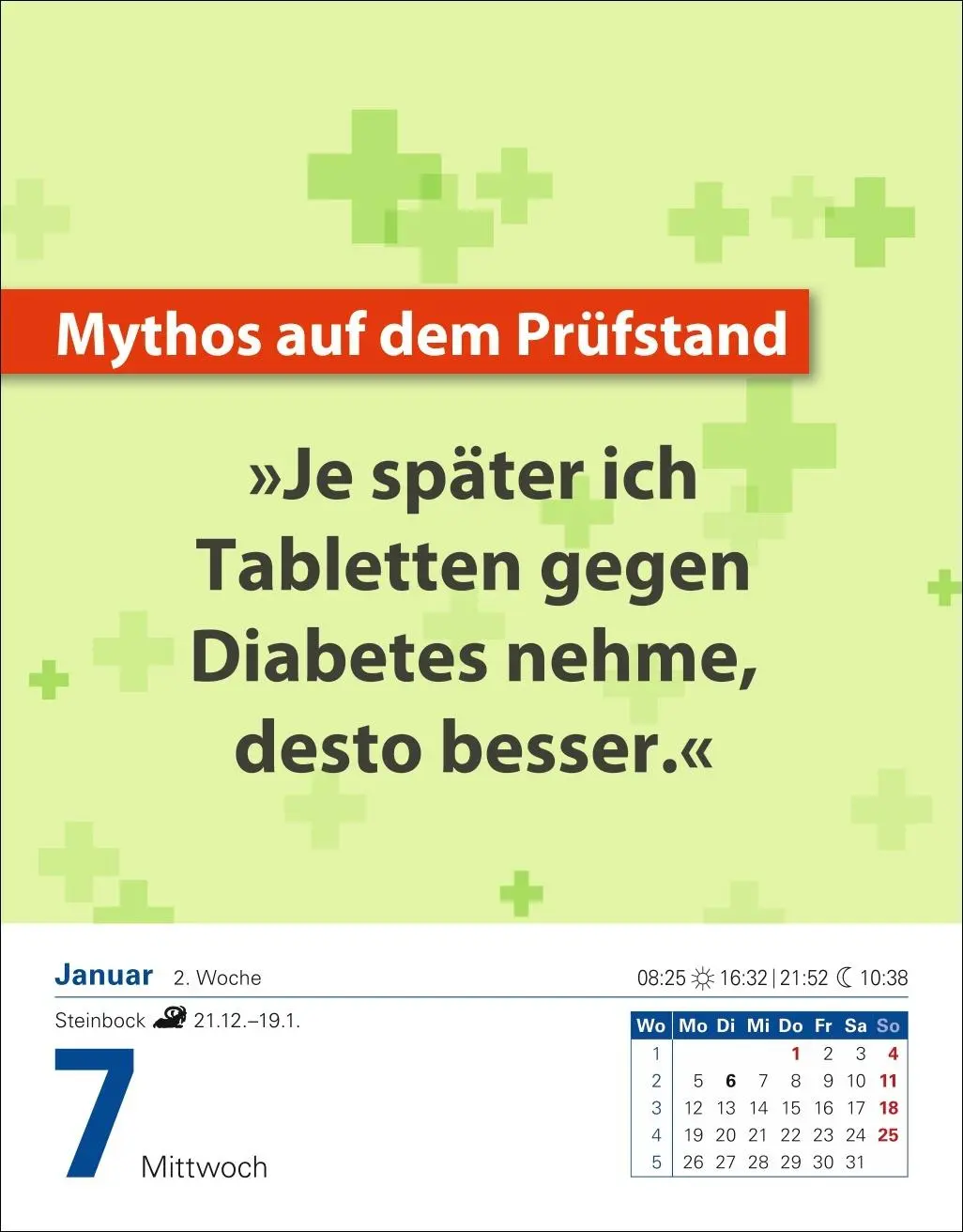 Bild: 9783756412594 | Die Ernährungs-Docs - Gesund durch das Jahr Tagesabreißkalender 2026