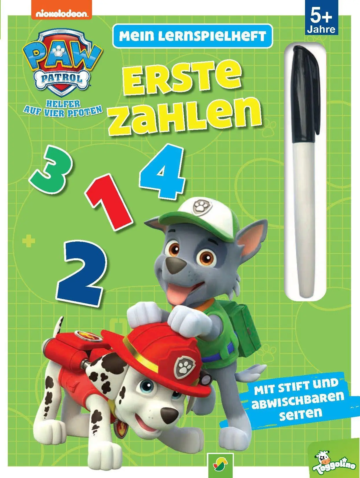 Cover: 9783849952594 | PAW Patrol Mein Lernspielheft l Erste Zahlen | Taschenbuch | 22 S.