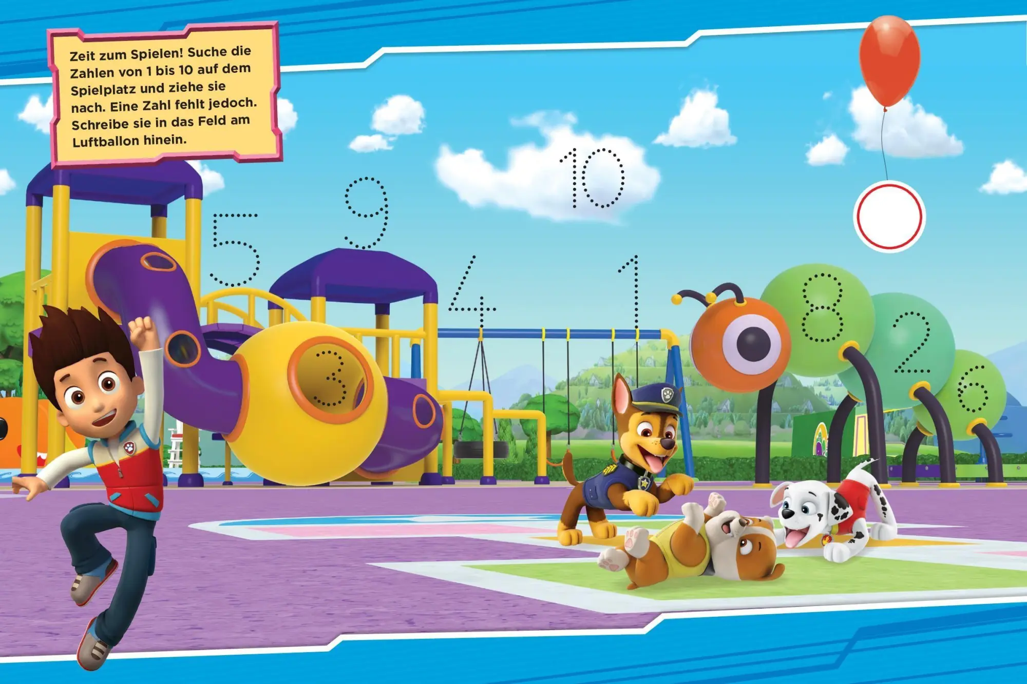 Bild: 9783849952594 | PAW Patrol Mein Lernspielheft l Erste Zahlen | Taschenbuch | 22 S.
