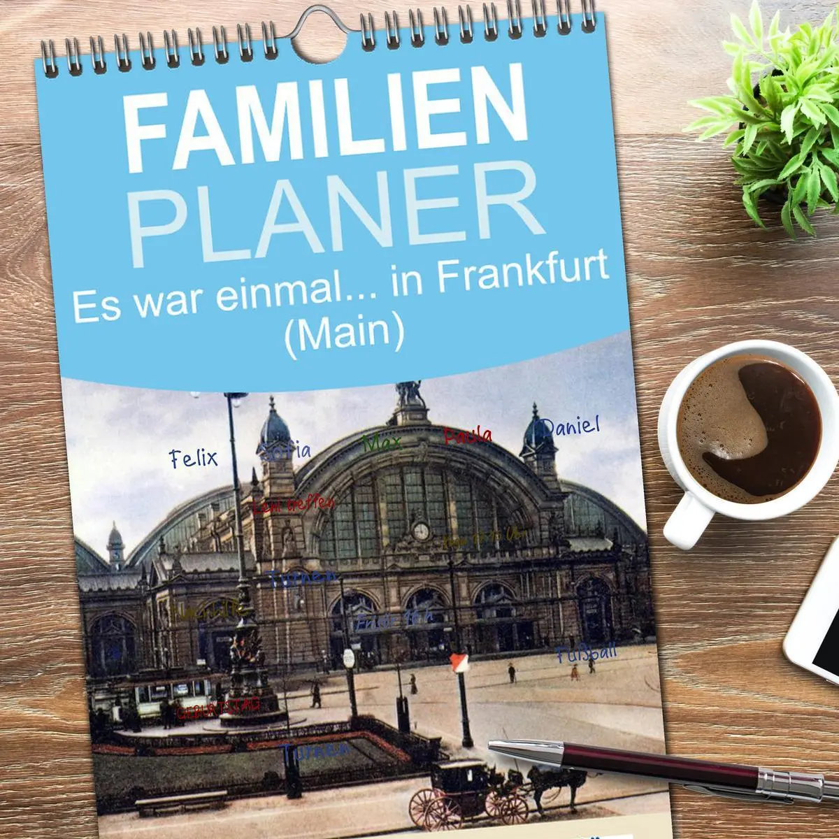 Bild: 9783516512694 | Familienplaner 2026 - Es war einmal... in Frankfurt (Main) mit 5...