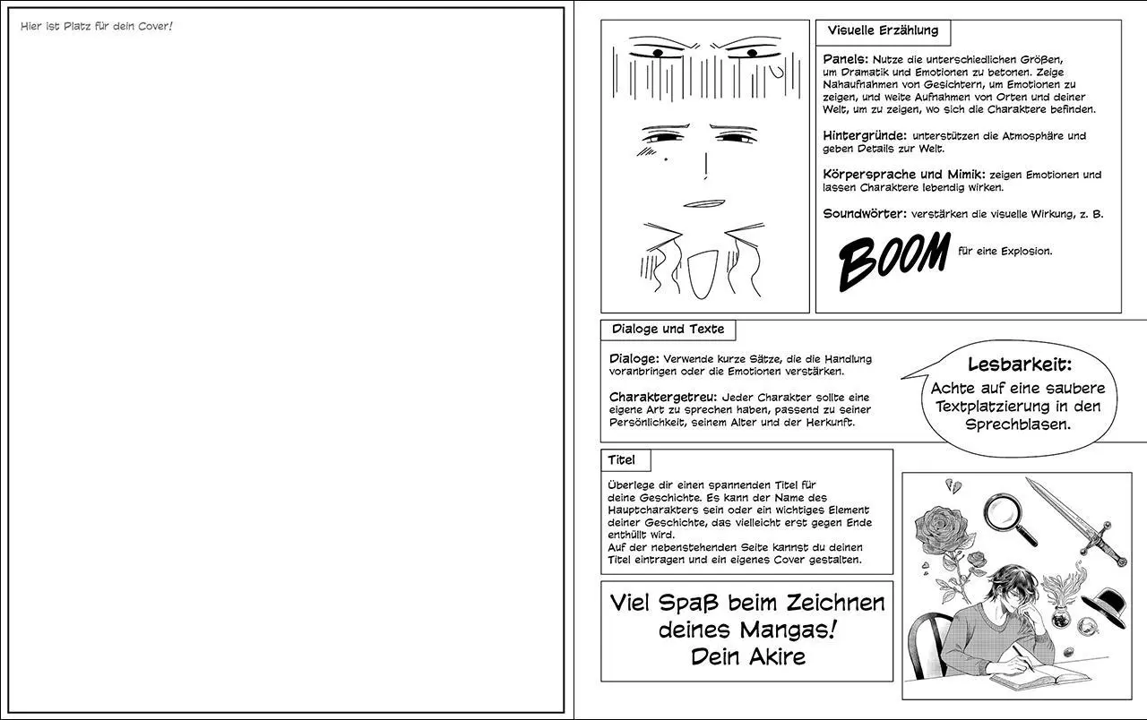 Bild: 9783743222694 | Zeichne deinen eigenen Manga! | Akire Aizumito | Taschenbuch | 80 S.