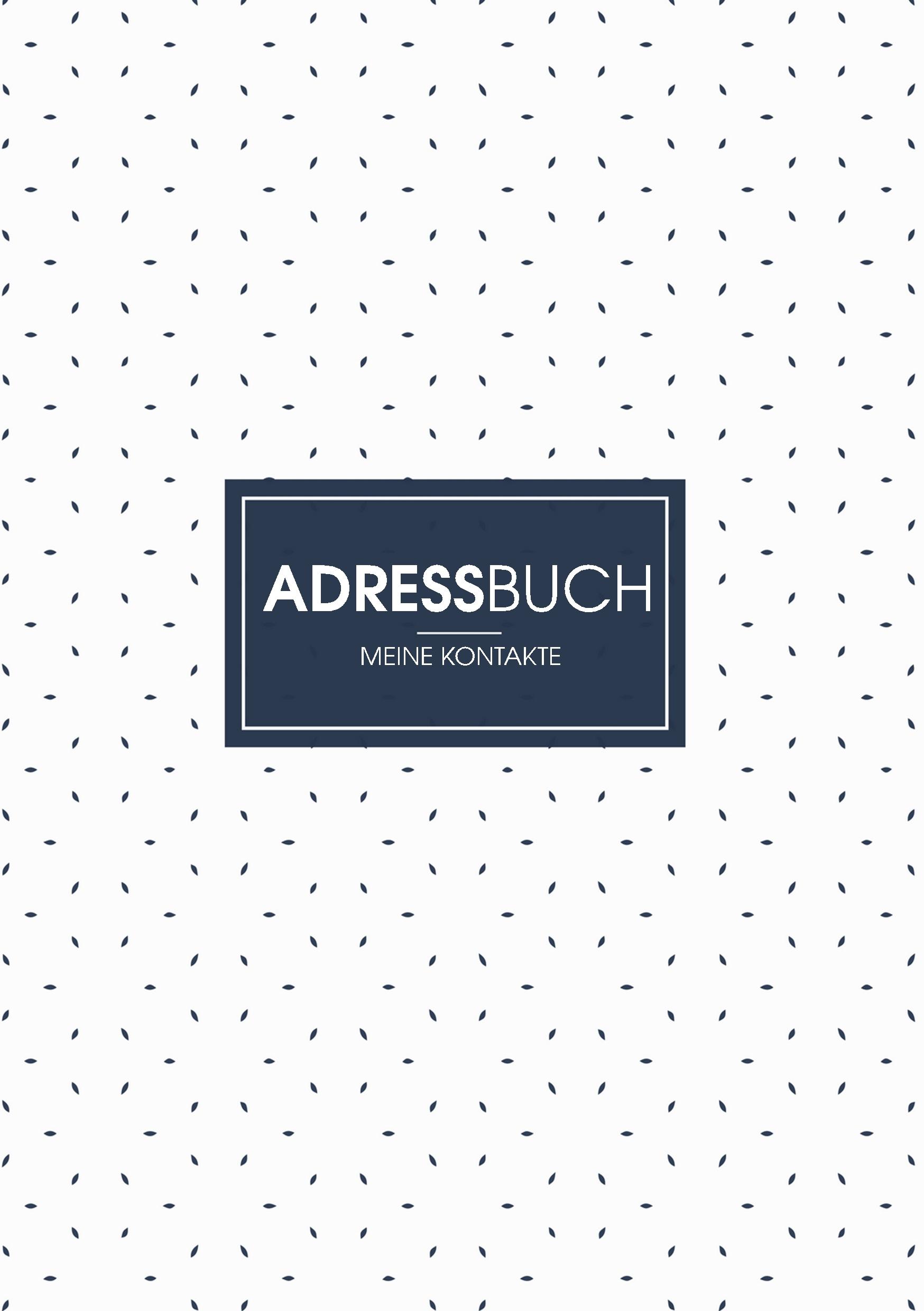 Cover: 9783748102694 | Adressbuch - Dein Organisierer für Adressen und Kontakte | Ben Kreus