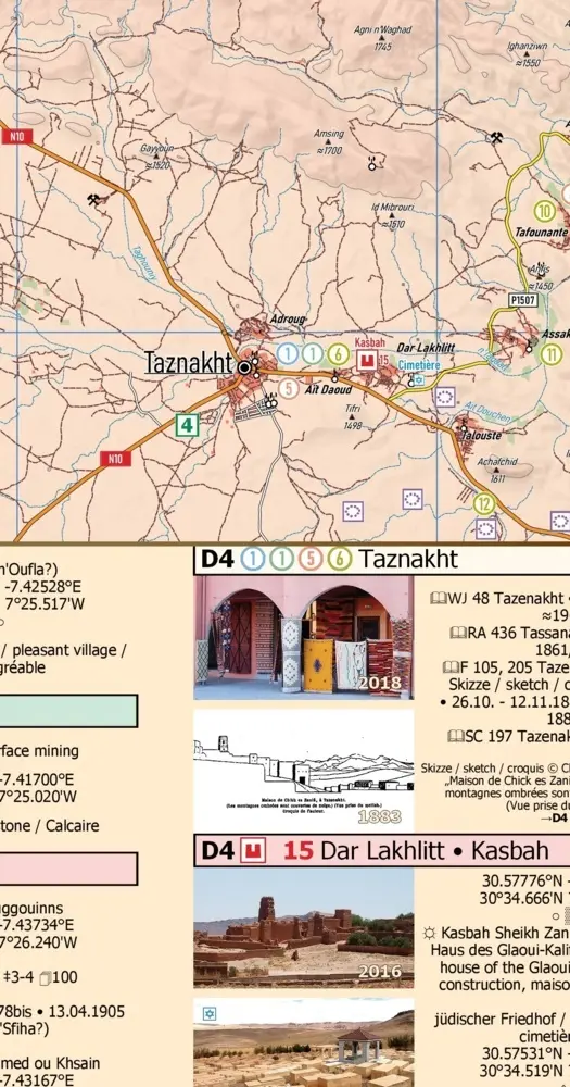 Bild: 9783943752694 | M12: Taznakht - Anzal - Aït Saoun - Alloughoum - Jbel Sirwa est | 2 S.