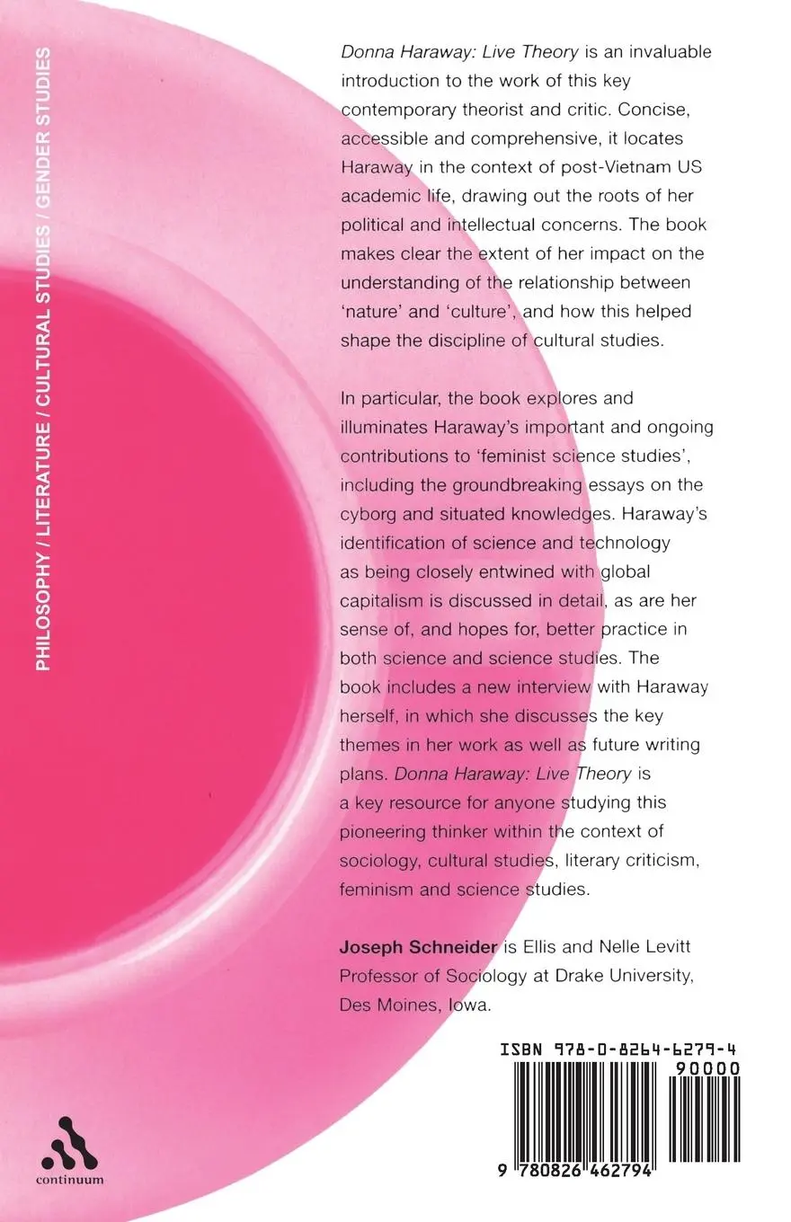 Rückseite: 9780826462794 | Donna Haraway | Live Theory | Joseph Schneider | Taschenbuch | 2005