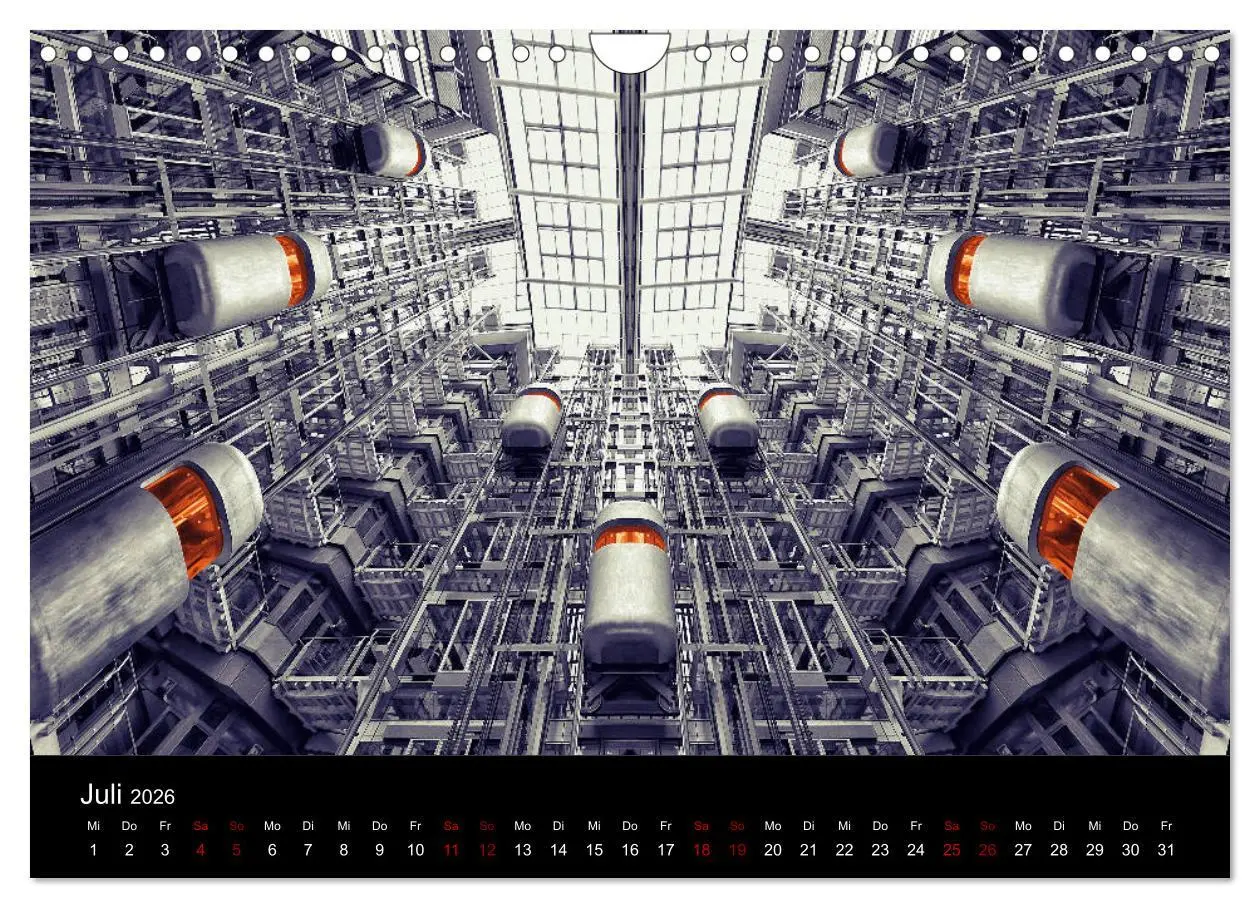 Bild: 9783457892794 | Welt der Aufzüge (Wandkalender 2026 DIN A4 quer), CALVENDO...