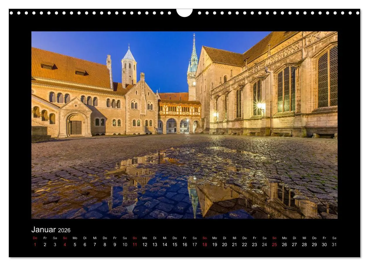 Bild: 9783516122794 | BRAUNSCHWEIG - Abendliche Impressionen (Wandkalender 2026 DIN A3...