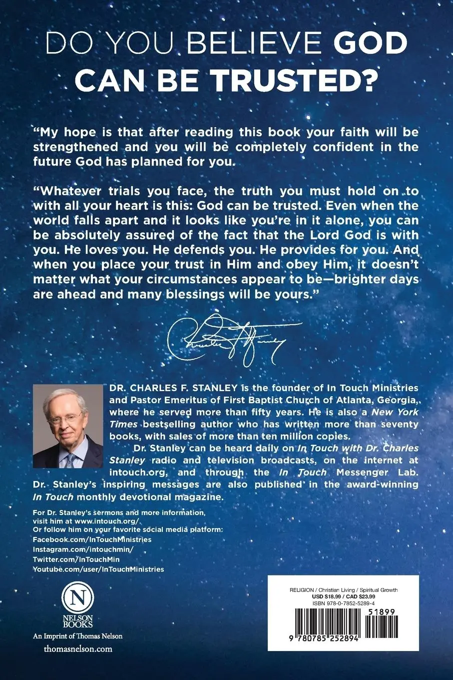 Rückseite: 9780785252894 | Can You Still Trust God? | What Happens When You Choose to Believe