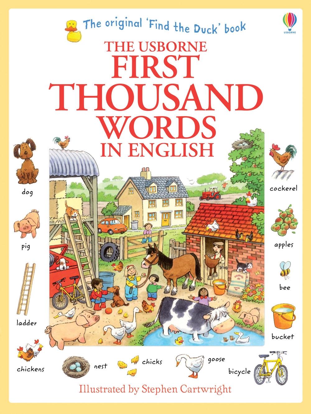First Thousand Words in English | Heather Amery | Broschüre | 63 S. | Englisch | 2014 | Usborne Publishing | EAN 9781409562894 - Amery, Heather