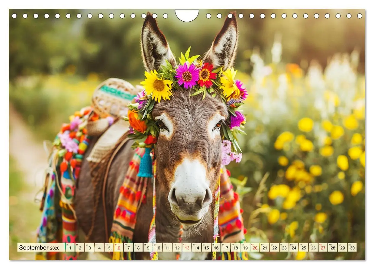 Bild: 9783457332894 | Esel mit Hut! Blumige Eleganz für ein modisches Märchen...