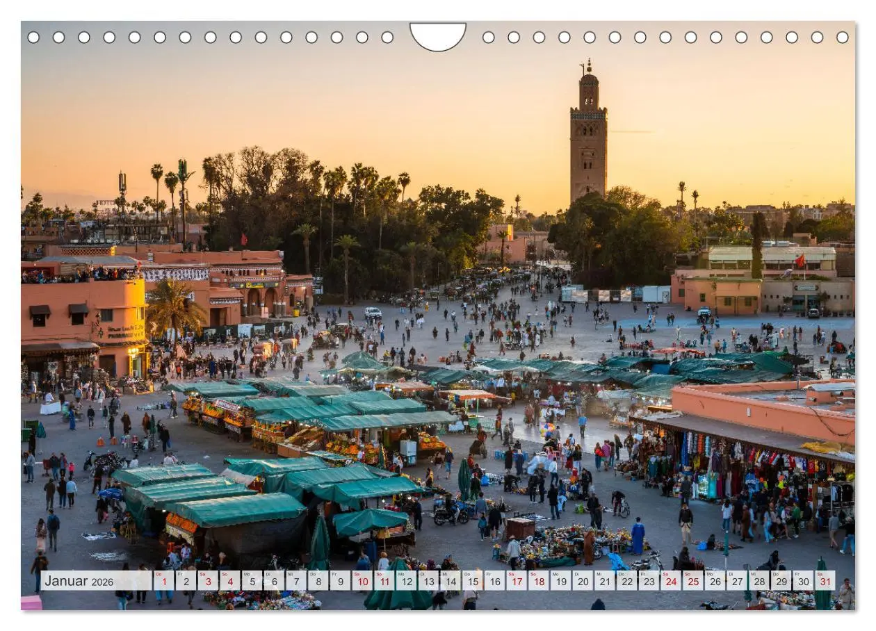 Bild: 9783457572894 | Marokko - Wahrzeichen und Kultur (Wandkalender 2026 DIN A4 quer),...