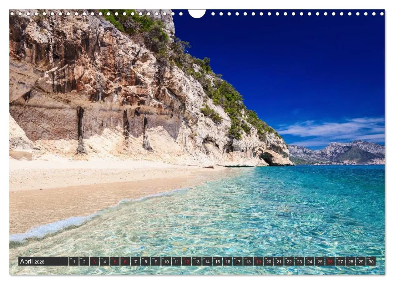 Bild: 9783457882894 | Sardinien - Traumstrände am Mittelmeer (Wandkalender 2026 DIN A3...