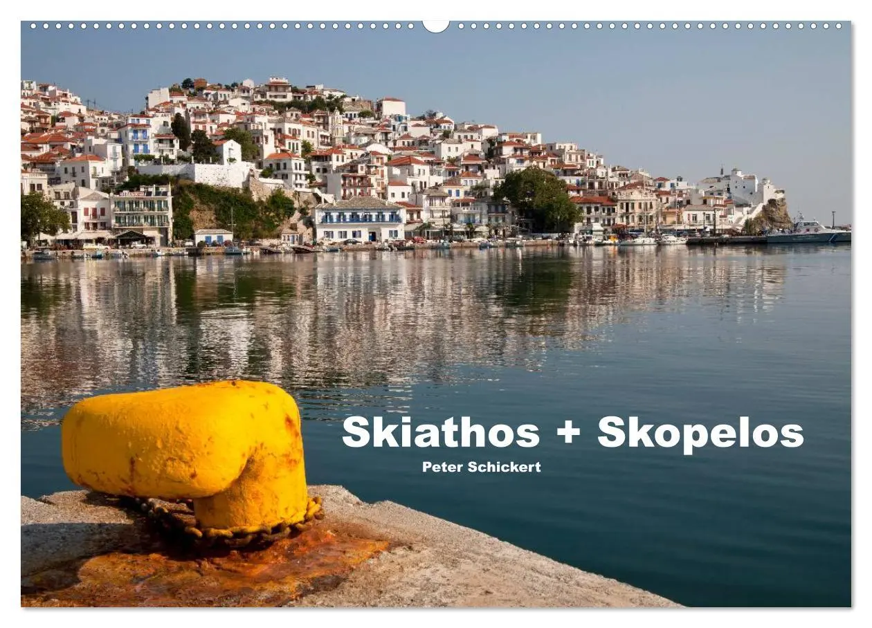 Cover: 9783516112894 | Skiathos + Skopelos (Wandkalender 2026 DIN A2 quer), CALVENDO...