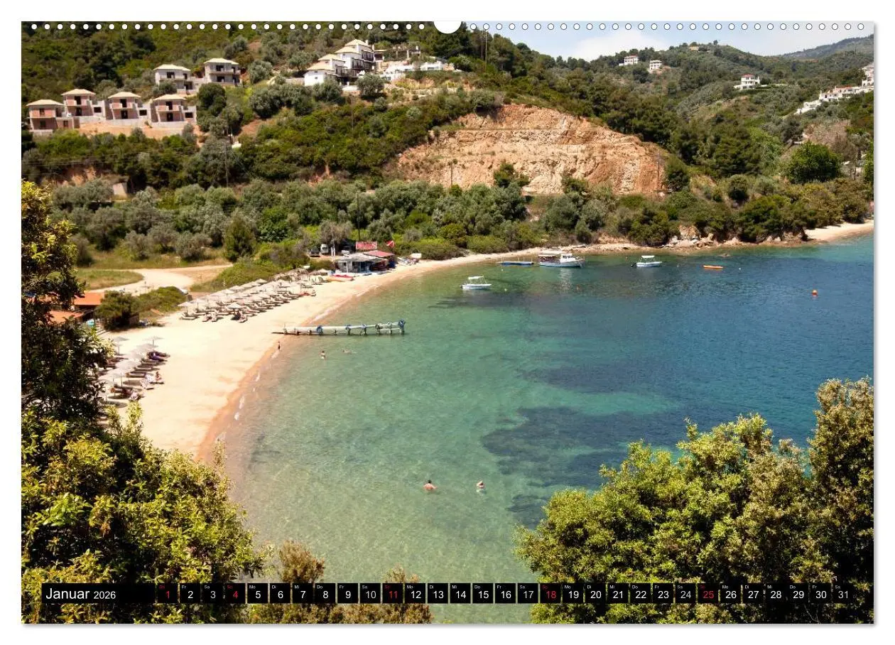 Bild: 9783516112894 | Skiathos + Skopelos (Wandkalender 2026 DIN A2 quer), CALVENDO...
