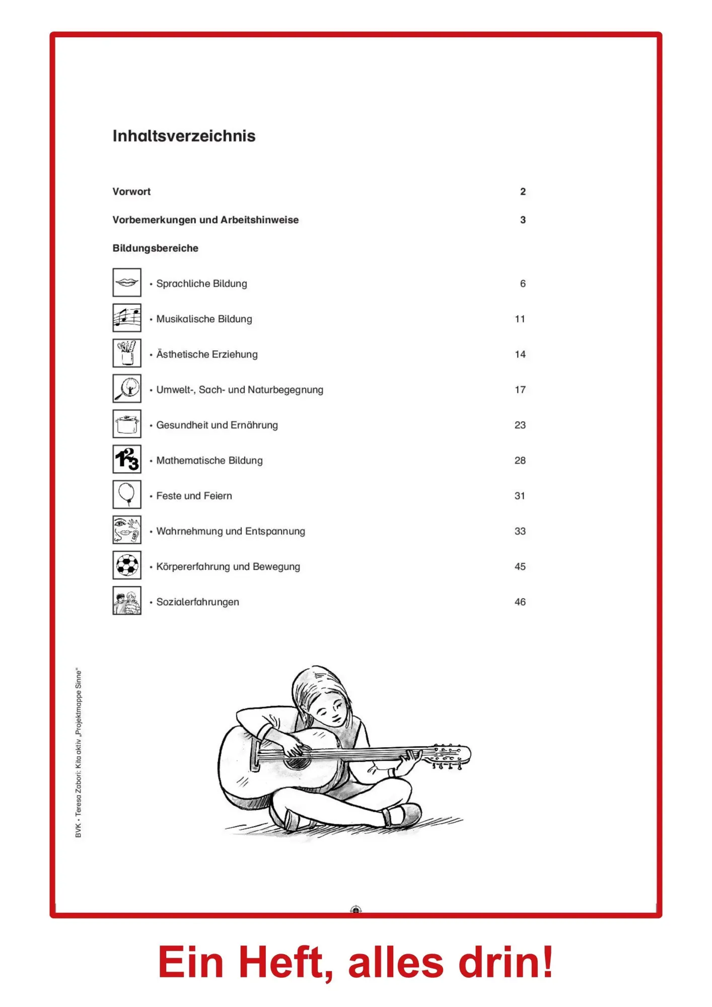 Bild: 9783965202894 | Kita aktiv Projektmappe Sinne | Teresa Zabori | Broschüre | Kita aktiv