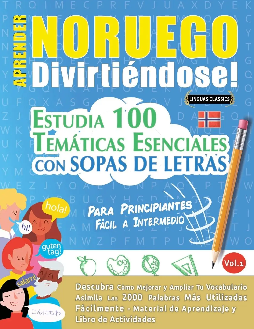 Cover: 9798896702894 | APRENDER NORUEGO DIVIRTIÉNDOSE! - PARA PRINCIPIANTES | Classics | Buch