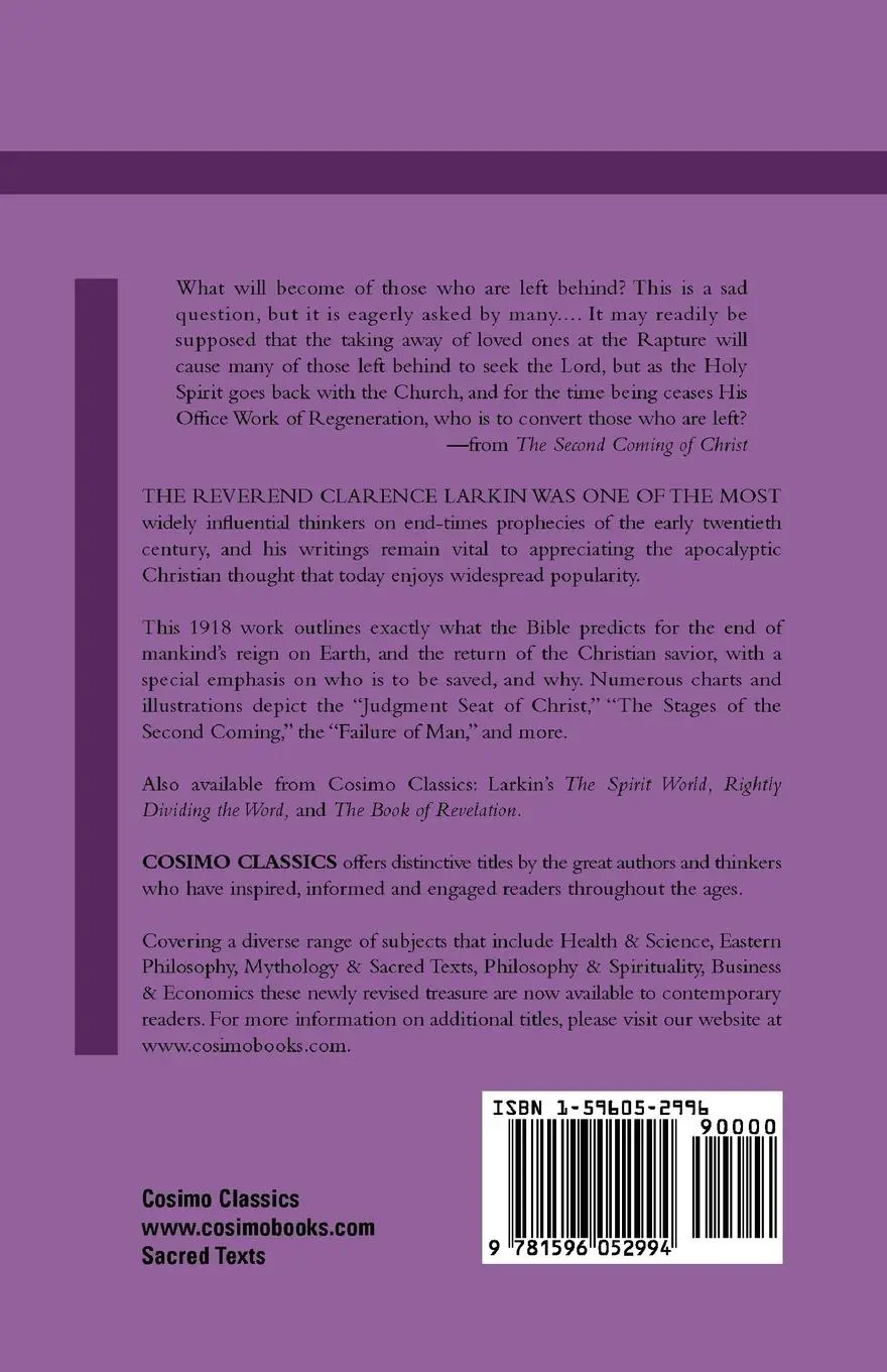 Rückseite: 9781596052994 | The Second Coming of Christ | Clarence Larkin | Taschenbuch | Englisch