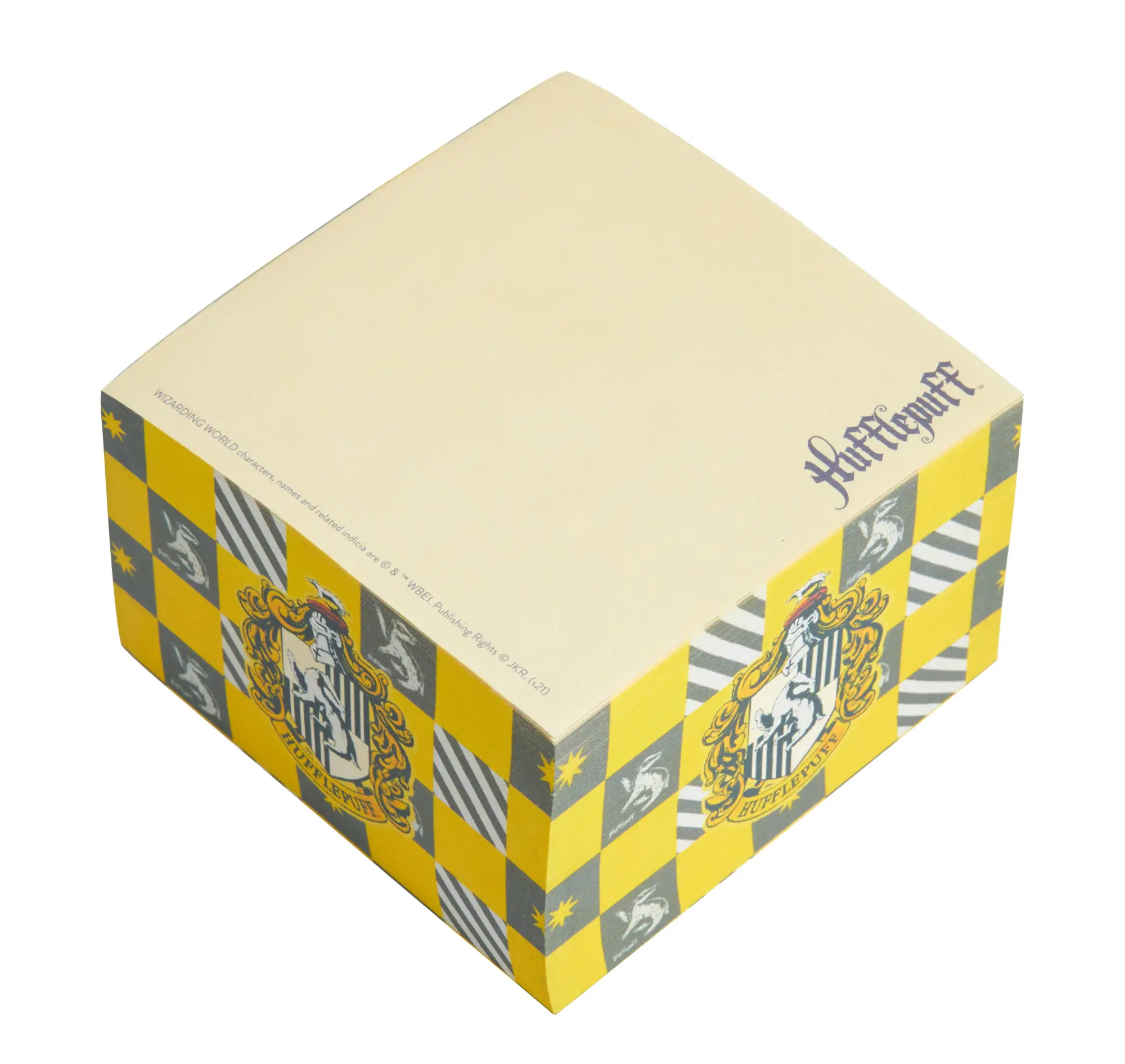 Cover: 9781647222994 | Harry Potter: Hufflepuff Memo Cube | Insight Editions | Taschenbuch