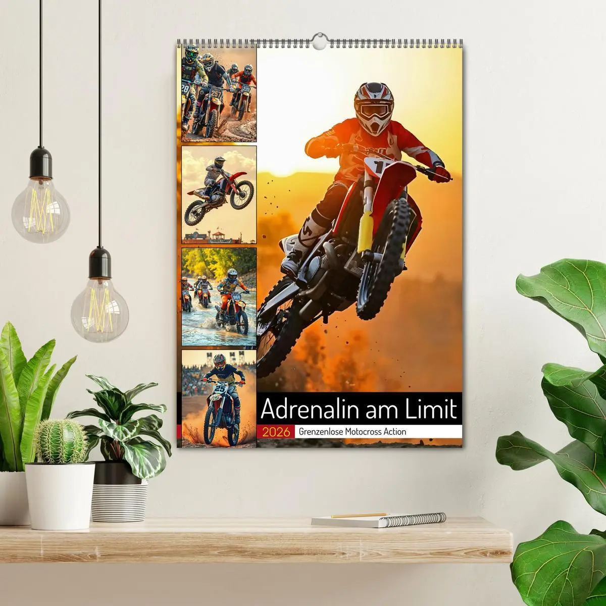 Bild: 9783457252994 | Adrenalin am Limit - Grenzenlose Motocross Action (Wandkalender...
