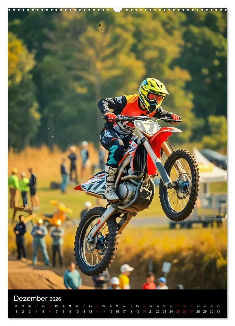 Bild: 9783457252994 | Adrenalin am Limit - Grenzenlose Motocross Action (Wandkalender...