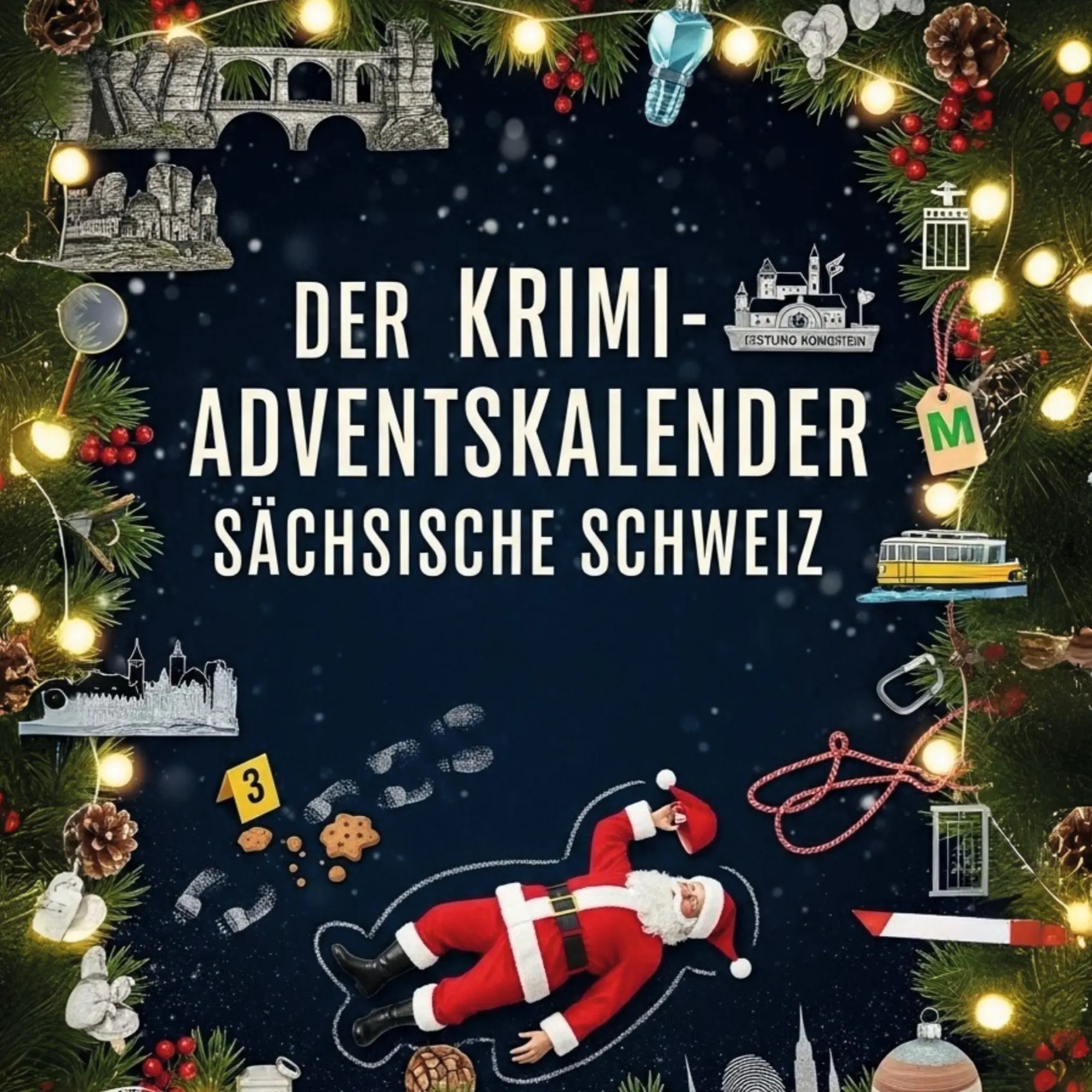 Cover: 9783695302994 | Der Krimi-Adventskalender Sächsische Schweiz | Isabella Meyer | Buch