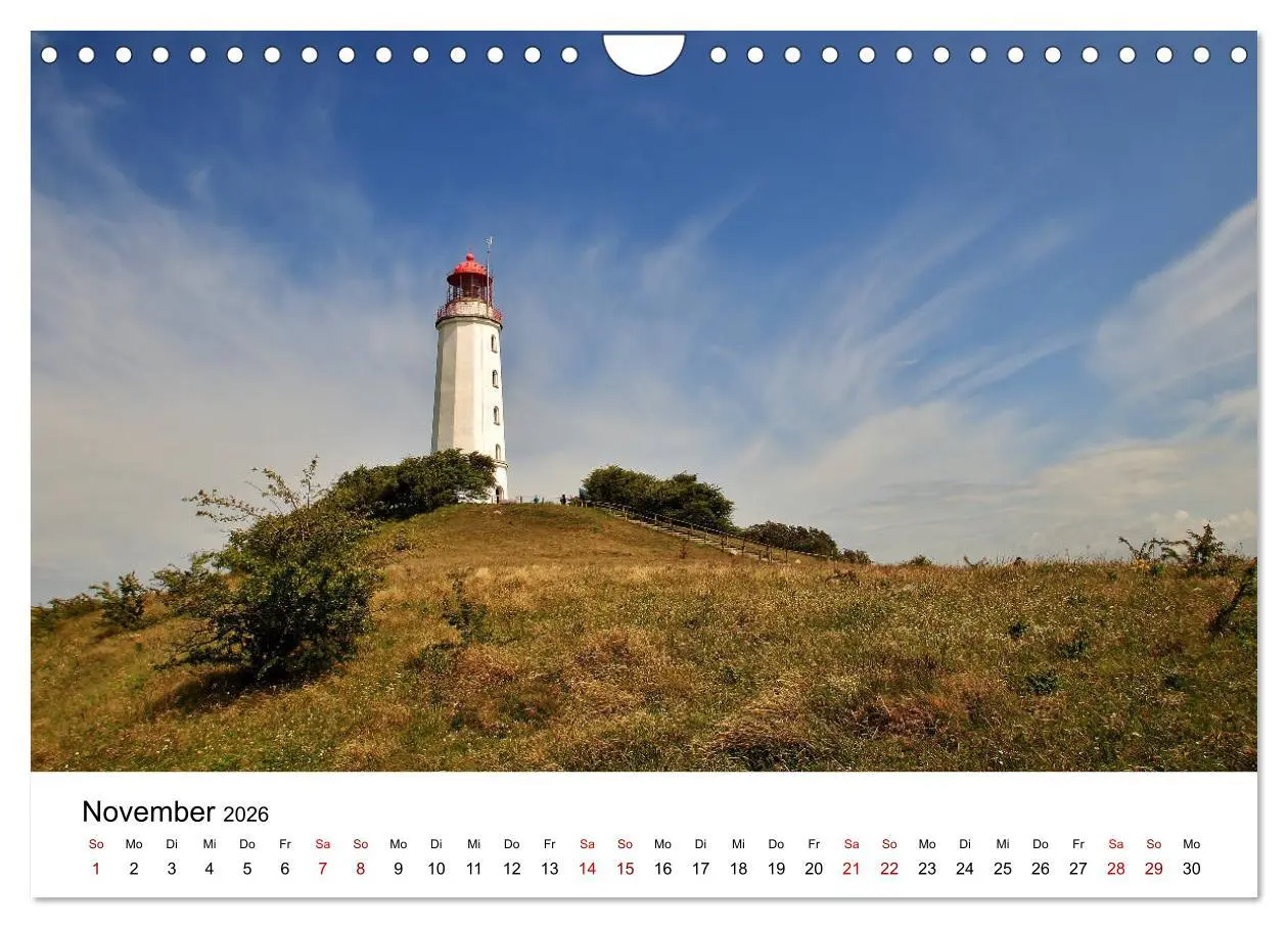 Bild: 9783457903094 | Ein Tag auf der Insel Hiddensee (Wandkalender 2026 DIN A4 quer),...
