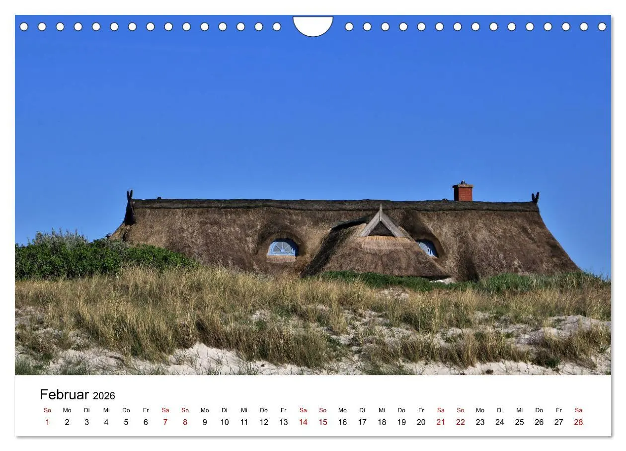 Bild: 9783457903094 | Ein Tag auf der Insel Hiddensee (Wandkalender 2026 DIN A4 quer),...